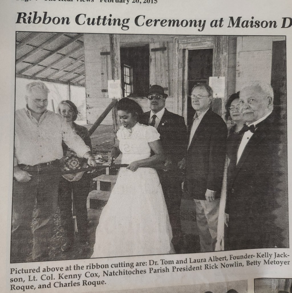 Ribbon Cutting Ceremony at Maison De Marie Therese&nbsp;Museum