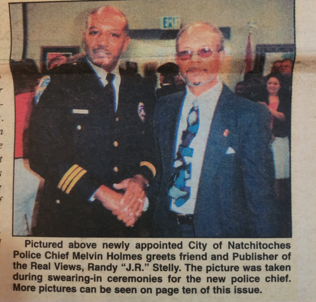 Article on Chief Melvin Holmes Draws&nbsp;Response!