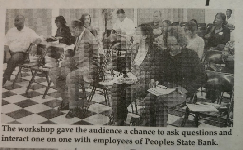 Peoples State Bank- More than a Financial&nbsp;Workshop
