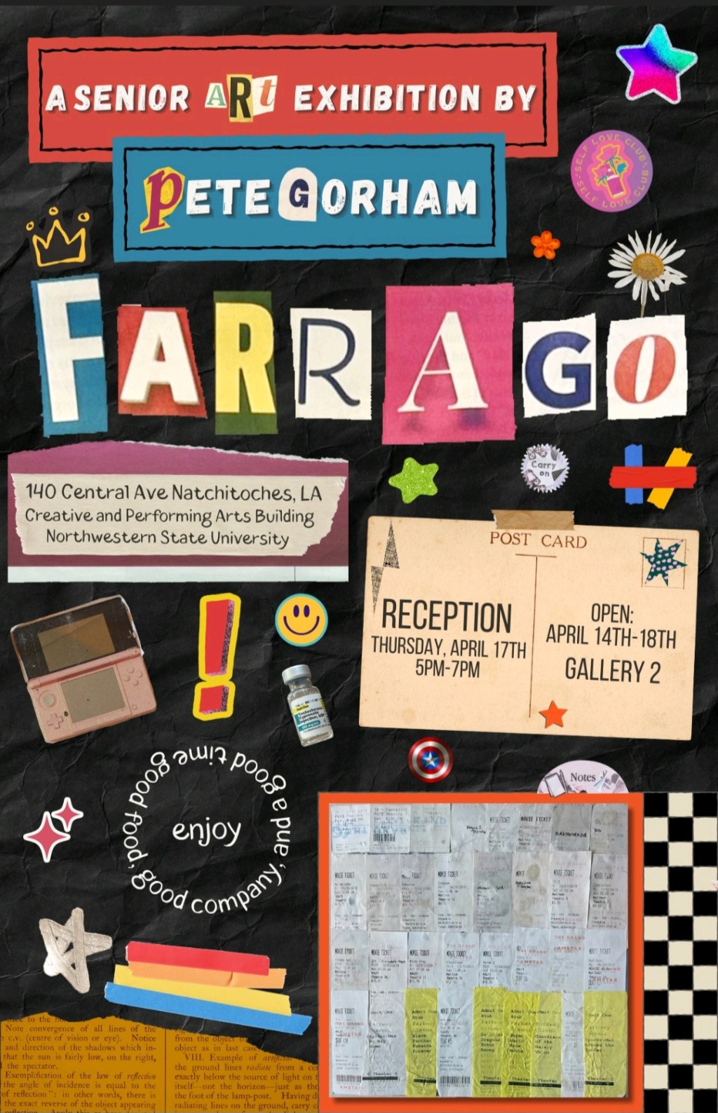 NSU Senior Pete Gorham to Hold Art&nbsp;Exhibit