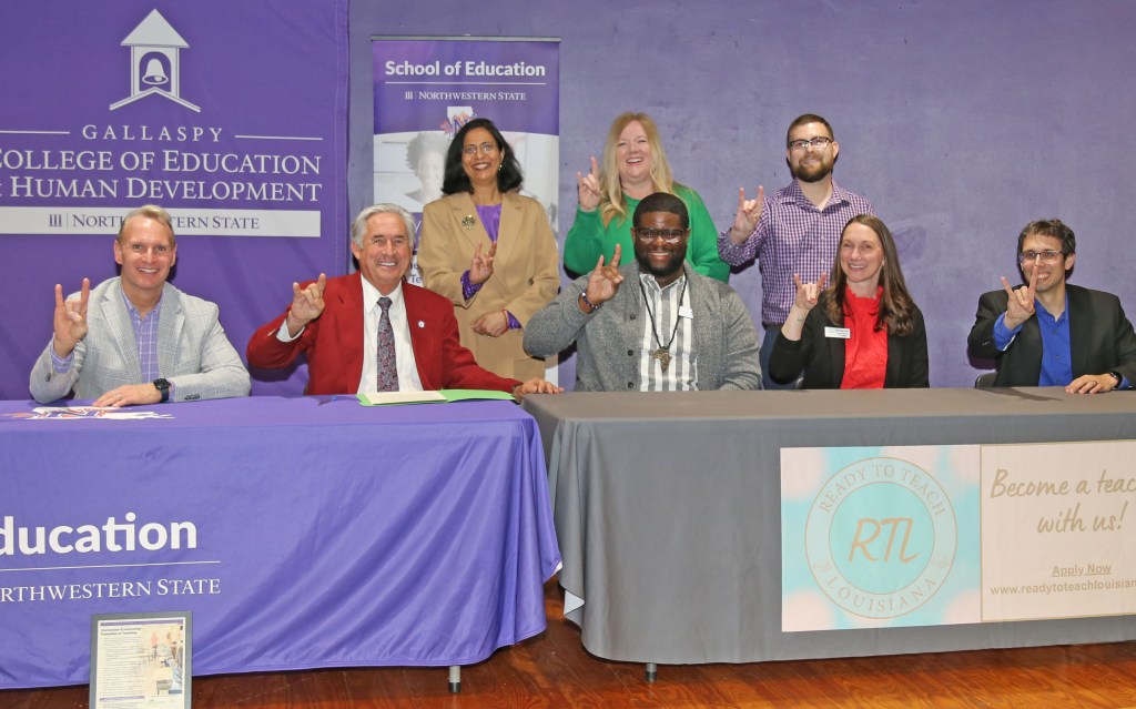 NSU develops partnerships with A+PEL, DeSoto Parish to help teachers on the path to master’s&nbsp;degrees