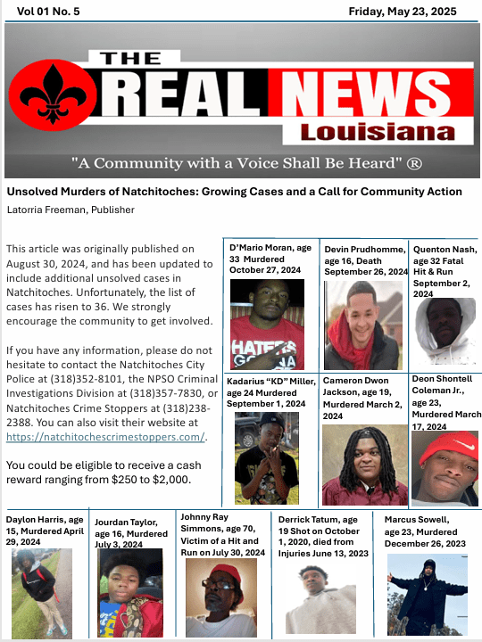 The Real News Louisiana May 23,&nbsp;2025