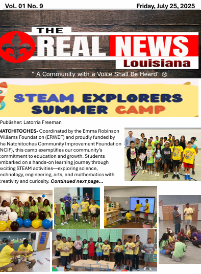 The Real News Louisiana July&nbsp;25