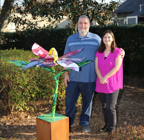 Natchitoches in Bloom:  NSU artists contribute to public art projects 