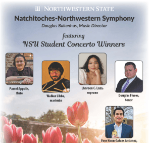 Natchitoches-Northwestern Symphony Orchestra to feature NSU Concerto Contest winners 
