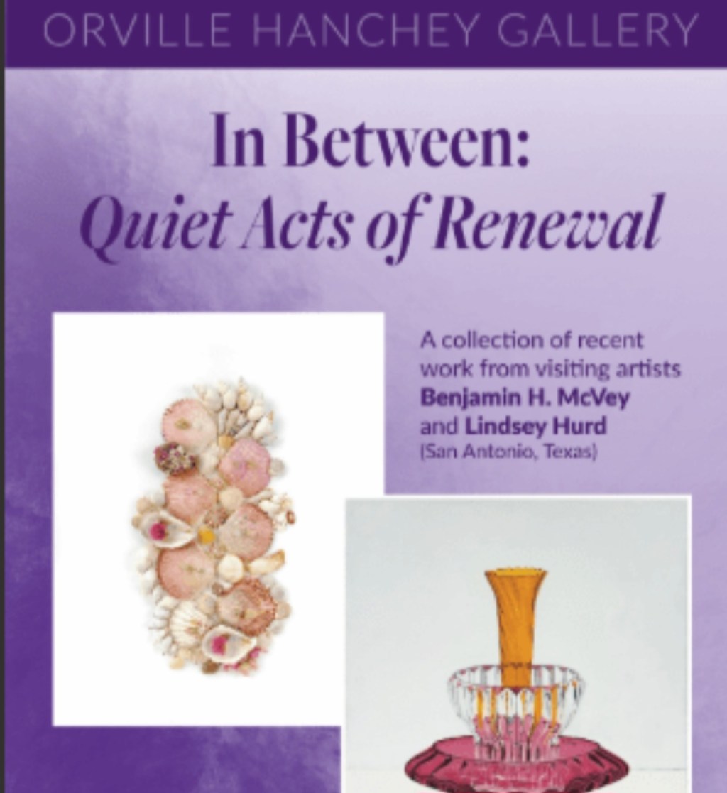 Closing reception for ‘In Between: Quiet Acts of Renewal’ set for April 10