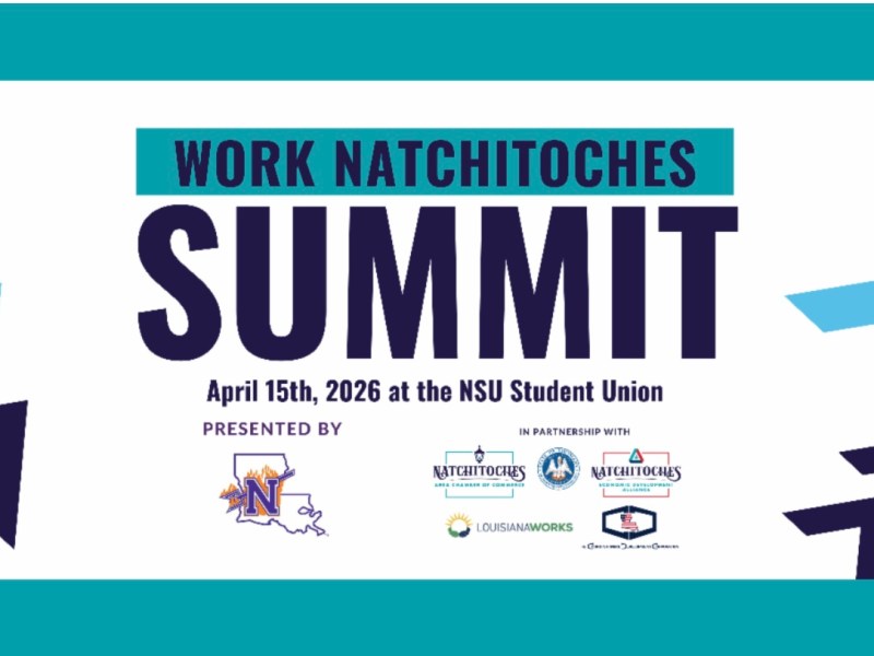 NSU, Natchitoches Chamber to host Work Natchitoches Summit for 11th&nbsp;graders