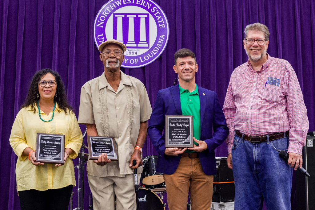 Louisiana Folklife Center inducts three into Hall of Master Folk Artists 