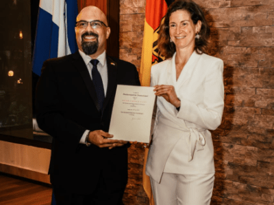 NSU alumnus named honorary consul of Germany in&nbsp;Honduras