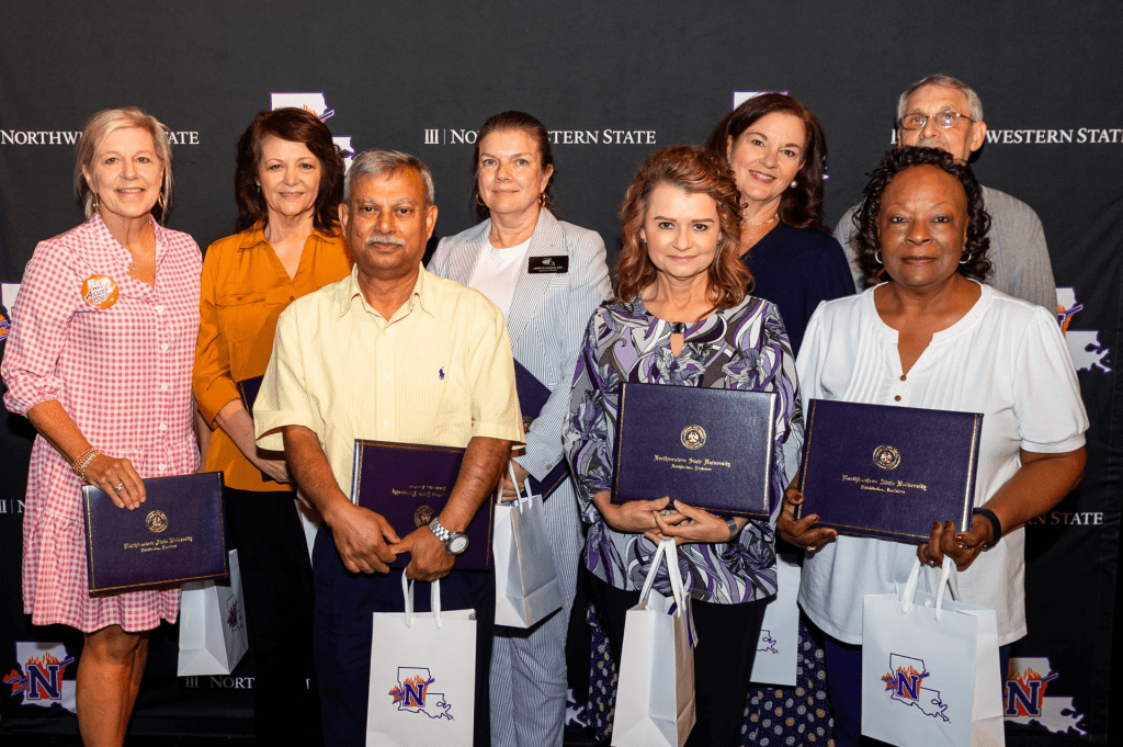 NSU personnel recognized for years of service to the university